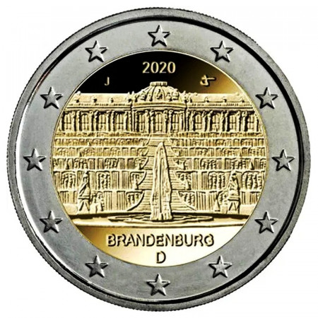 2020 * 2 Euro GERMANIA "Palazzo Sanssouci - Brandeburgo" (14/16) UNC