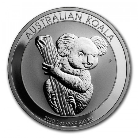 2020 * 1 Dollar Argento 1 OZ Australia "Koala" FDC