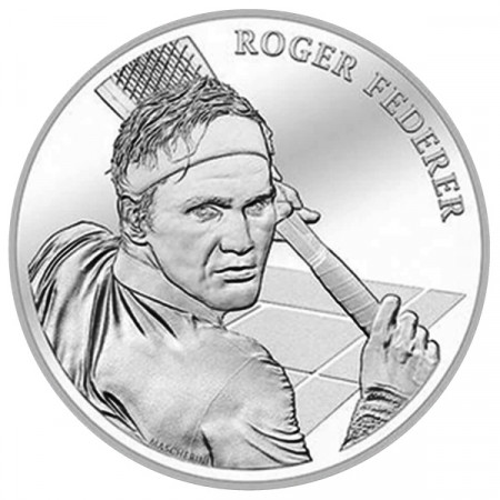 2020 * 20 Francs Argento Svizzera "Roger FEDERER" FDC