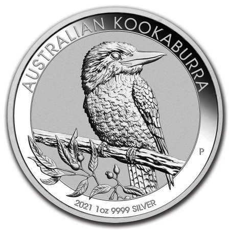 2021 * 1 Dollaro Argento 1 OZ Australia "Kookaburra" FDC