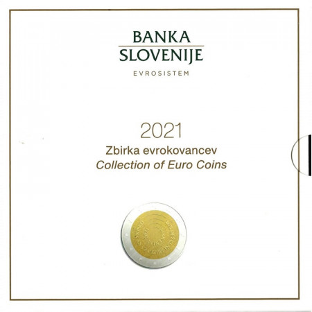 2021 * SLOVENIA Divisionale Ufficiale Euro FDC