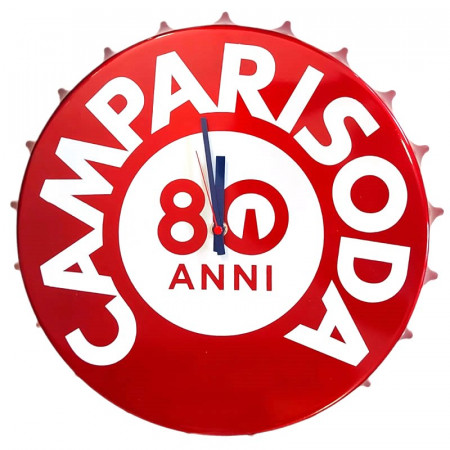 2000ca * Orologio in Plastica "CAMPARI - 80 Anni, Anniversario" Italia (A-)