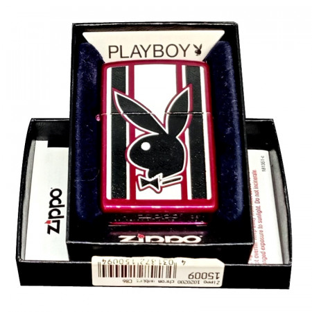 2007ca * Accendino "ZIPPO - Playboy, Candy Raspberry" 24306 (A)