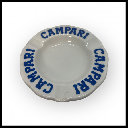 ND * Posacenere in Ceramica "Campari, Made in France" (B-)