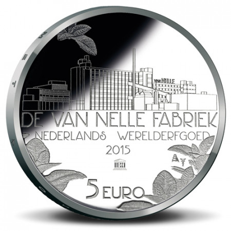 2015 * 5 Euro OLANDA "Fabbrica Van Nelle"