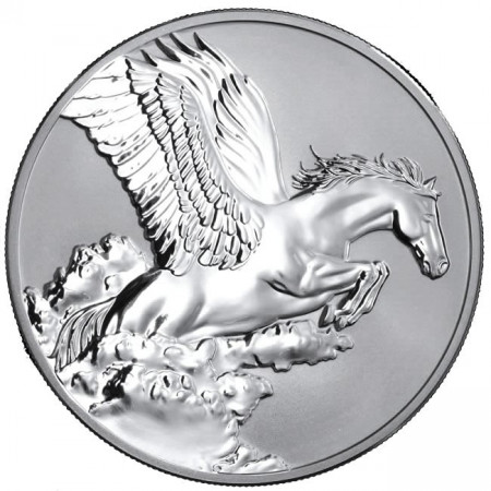 2014 * 5 Dollari d'argento 1 OZ Tokelau Pegaso