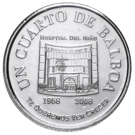 2008 * 1/4 Balboa Panamá 50° Ospedale dei Bambini
