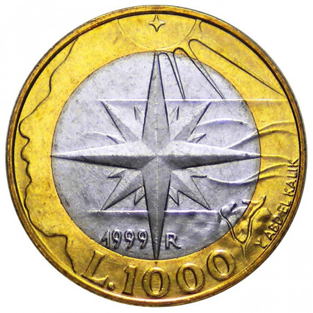 1999 * 1000 lire San Marino Rosa dei Venti