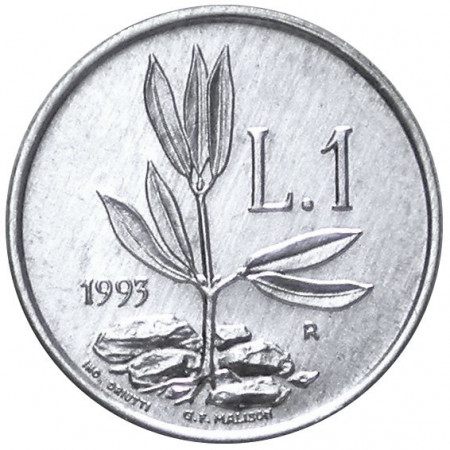1993 * 1 Lira San Marino "Piantina di Ulivo" (KM 293) FDC