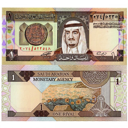 1984 (AH1379) * Banconota Arabia Saudita 1 Riyal (p21) FDS