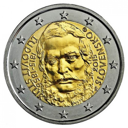 2015 * 2 Euro SLOVACCHIA "200° Nascita di Ludovit Stur"