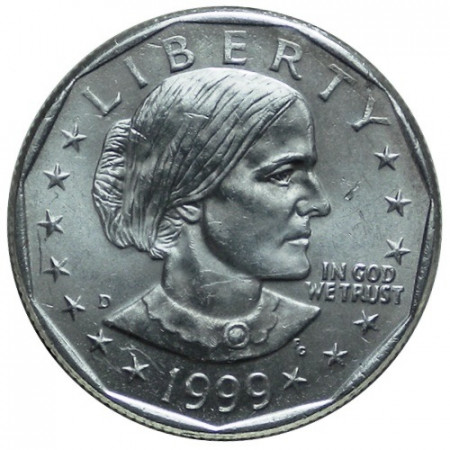 1999 D * 1 Dollaro Stati Uniti "Susan B. Anthony - Denver" (KM 207) UNC
