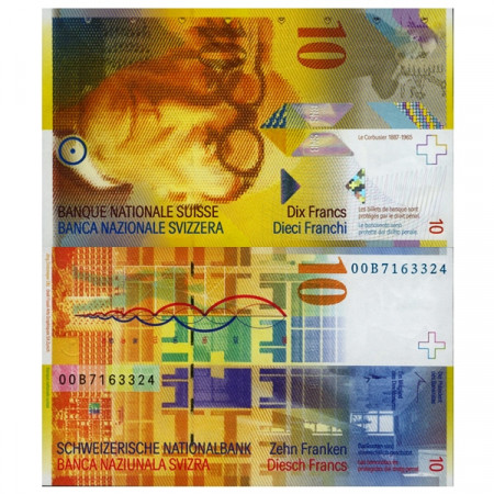 2000 * Banconota Svizzera 10 Franken - Firma 71 FDS