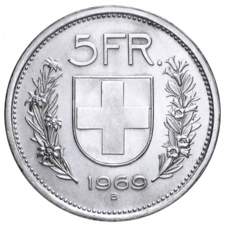 1969 B * 5 franchi Svizzera Guglielmo Tell