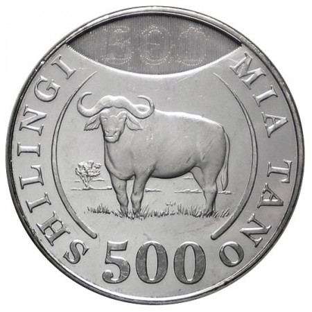 2014 * 500 Shilingi Tanzania "Bufalo Africano"