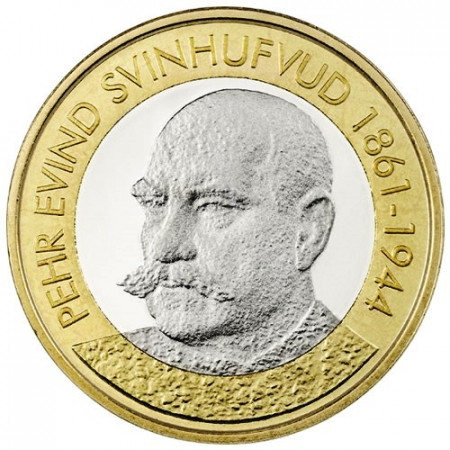 2016 * 5 Euro FINLANDIA "P.E. Svinhufvud" UNC