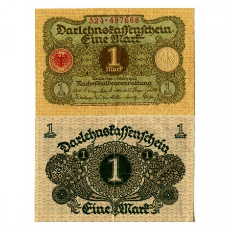 1920 * Banconota Germania 1 Mark "Weimar" (p58) SPL