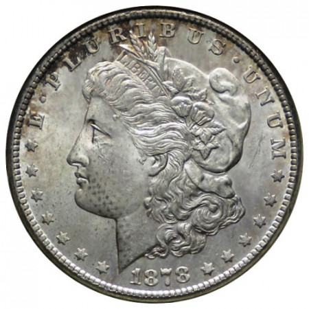 1878 S * 1 Dollaro Argento Stati Uniti "Morgan" San Francisco (KM 110) SPL+