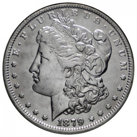 1879 O * 1 Dollaro Argento Stati Uniti "Morgan" New Orleans (KM 110) BB
