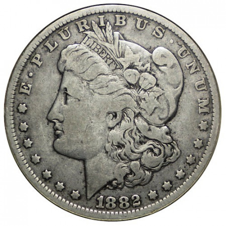 1882 O * 1 Dollaro Argento Stati Uniti "Morgan" New Orleans (KM 110) qBB