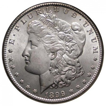 1899 O * 1 Dollaro Argento Stati Uniti "Morgan" New Orleans (KM 110) FDC