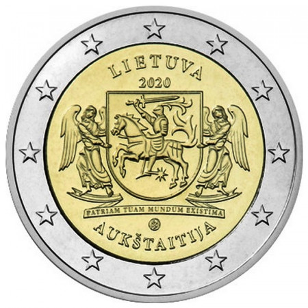 2020 * 2 Euro LITUANIA "Regioni Lituane - Aukštaitija" UNC