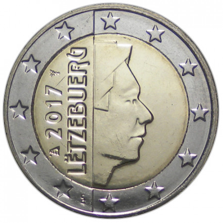 2017 * 2 Euro LUSSEMBURGO "Granduca Enrico di Lussemburgo" UNC