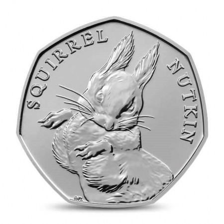 2016 * 50 Pence Gran Bretagna "Beatrix Potter Collection - Squirrel Nutkin" UNC