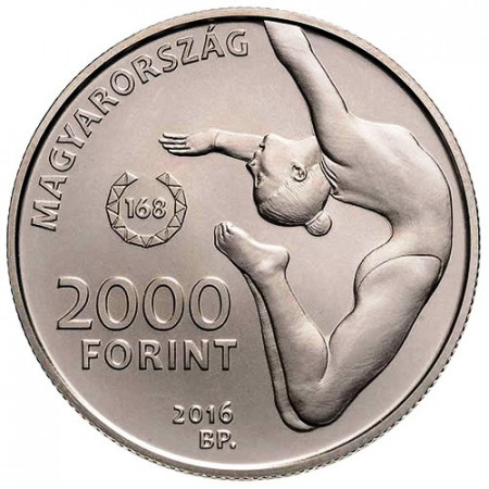 2016 * 2000 Forint Ungheria "Giochi Olimpici - Rio de Janeiro '16” FDC