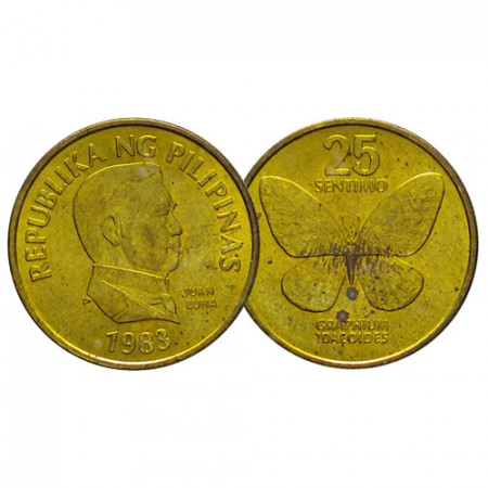 1983 * 25 Sentimos Filippine "Butterfly" (KM 241.1) UNC