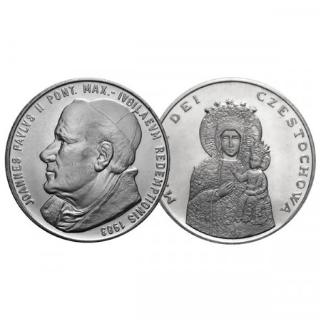 1983 * Medaglia VATICANO "Giovanni Paolo II - Mater dei Czestochowa" FDC