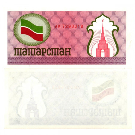 ND (1991-92) * Banconota Tatarstan (Russia) 100 Rubles "Castle of Suumbeky" (p5b) FDS