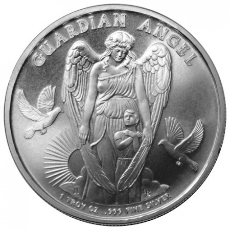 2017 * 1 Dollar Argento 1 OZ Niue Nuova Zelanda "Guardian Angel" FDC