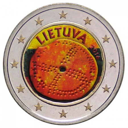 2016 * 2 Euro LITUANIA "Cultura Baltica" Colorato