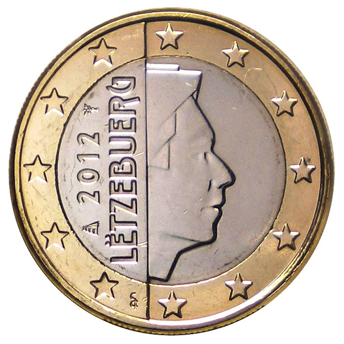 2012 * 1 euro LUSSEMBURGO Granduca Enrico di Lussemburgo - Mynumi