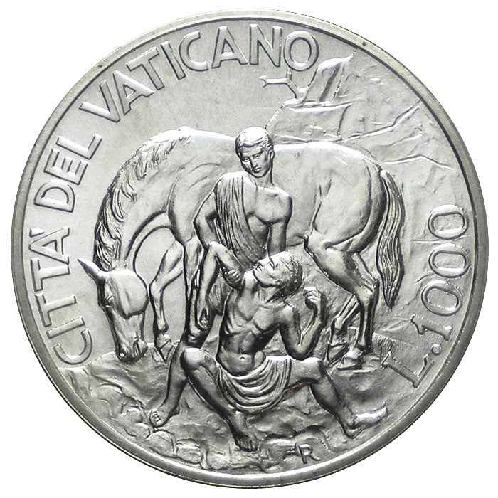 1000 lire argento