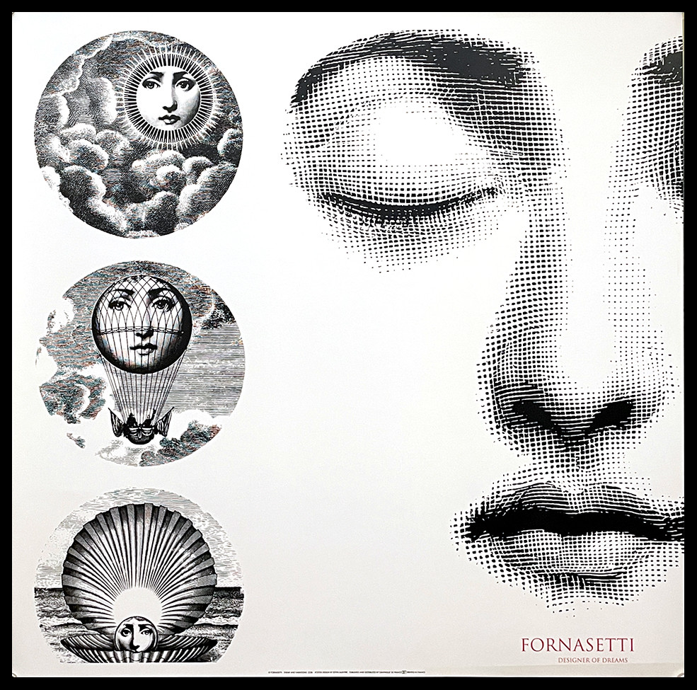 1995 * Manifesto, Poster Arte 'Piero Fornasetti - Designer of