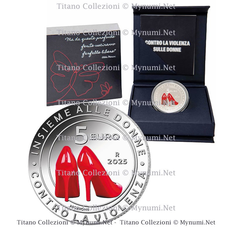 Monnaie SUPERQUARK Italia 2025 - 5 Euro Argent FDC - Prévente - Collection