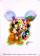 1999 * Illustrazione Originale "Topolino Minni Pluto, Marco Ghiglione" Disney Channel (A-)