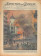 1938 * La Domenica Del Corriere (N°46) "Incendio a MARSIGLIA - Matrimonio Subacqueo" Rivista Originale