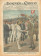 1920 * La Domenica Del Corriere (N°37) "Nedo Nadi Premiato alle Olimpiadi di Anversa" Rivista Originale