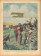 1914 * La Tribuna Illustrata (N°11) – "Guerra Libia, Cirenaica - Chevillard Volo a Roma" Rivista Originale