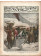 1923 * Illustrazione del Popolo (N°2) "Pianoforte Transatlantico Savoie - Scacchi tra la Neve" Rivista Originale
