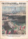 1938 * Illustrazione del Popolo (N°46) "Sbarco Ventimila a Tripoli - Gabbiani Contro Aquila" Rivista Originale