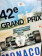 1984 * Poster Originale "42e Grand Prix Monaco F1 - Keke Rosberg - Pierre Berenguier" (A)