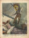 1930 * Rivista Storica Originale "La Tribuna Illustrata (N°8) - Avvoltoio Cattura Lepre Ferita"