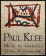1960 * Manifesto, Poster Arte "KLEE - Musée de Grenoble 1960" Francia (B)