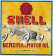 1928 * Pubblicità Originale "Shell - Benzina e Motor Oil - BASSI" in Passepartout