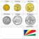 Anni Misti * Serie 6 monete Seychelles