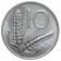 1955 * 10 Lire Italia Repubblica "Spighe"